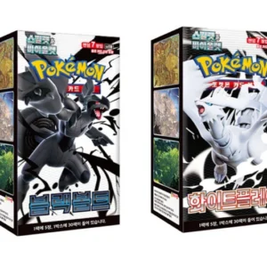 Alternative view of Pokémon TCG: Black Bolt SV11B / White Flare SV11W Booster Box Sealed (Korean)